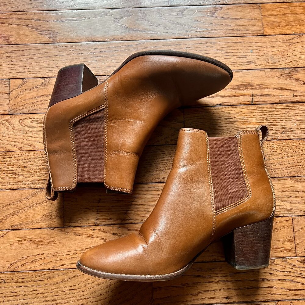 Madewell Brown Leather Boots